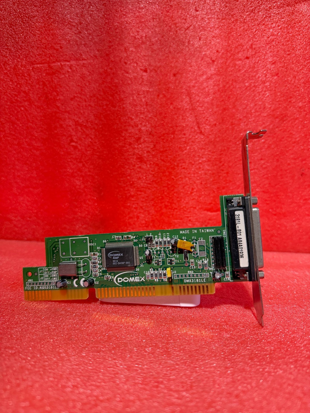 Vintage DTCT 436P SCSI PORT Controller Card 3181L-E01 16-BIT ISA BUS PC AT