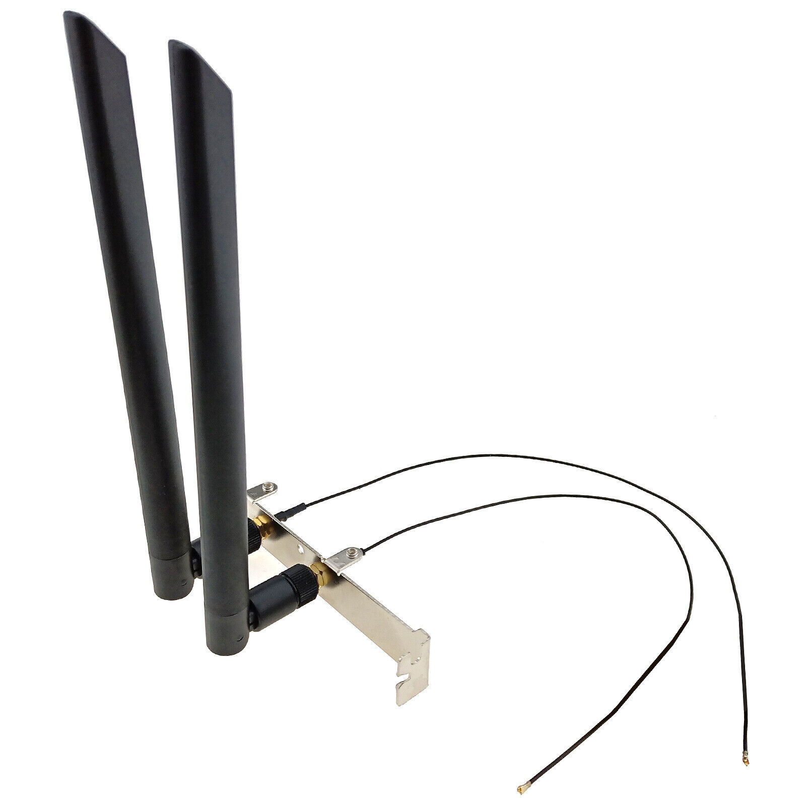 M.2 IPEX4 RP-SMA Extension Cable 6dBi WiFi Bluetooth Antenna ATX Rear Bracket