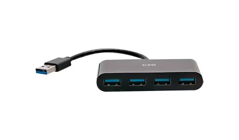 C2G-4-Port USB-A 3.0 Hub - SuperSpeed USB 5Gbps Model C2G54461 (Brand New)