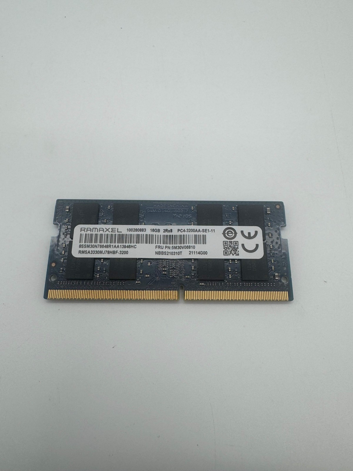 Ramaxel 16GB 2Rx8 PC4-3200AA-SE1-11 Memory Module