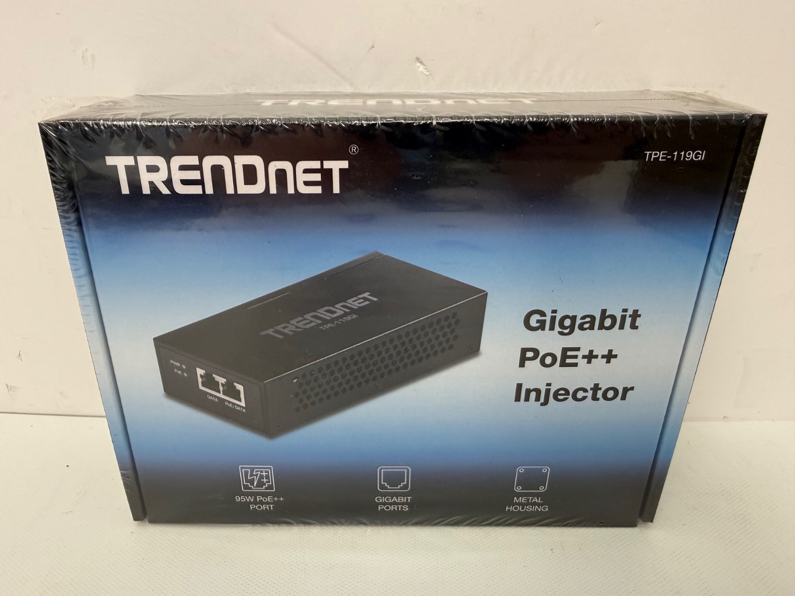 TRENDNET TPE-11PGI GIGABIT POE++ INJECTOR TPE119GI TPE-119GI /A  NEW SEALED BOX