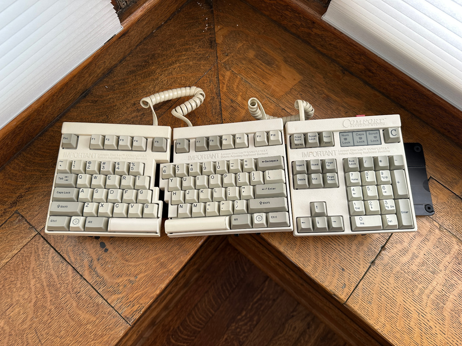 Original Comfort Keyboard Systems Keyboard System - 3 piece w/mount with wrench