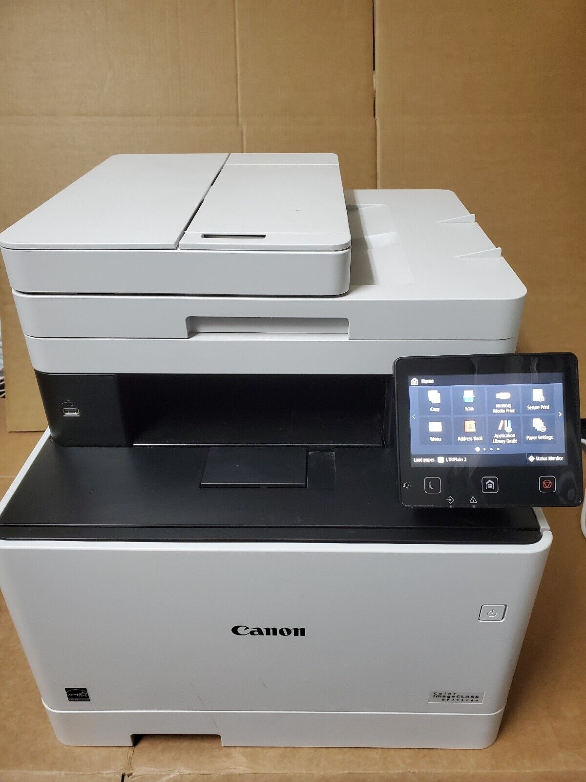 Canon Imageclass MF741Cdw All-In-One Laser Printer/#F124