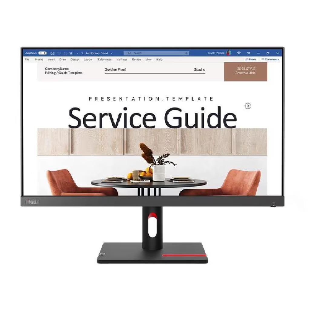 Lenovo 27-inch Monitor 1920 x 1080 LCD Thinkvision S27I-30