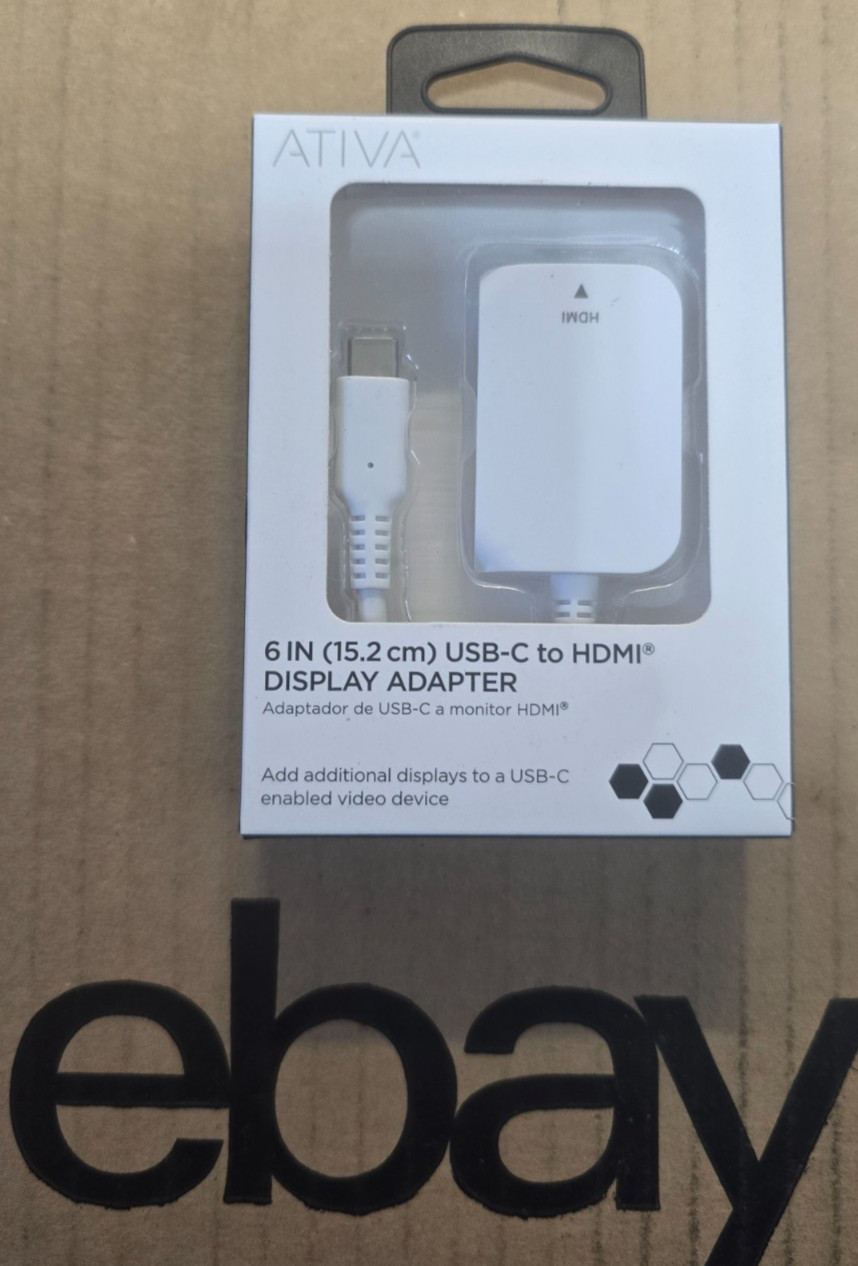 Ativa Usb-c To Hdmi Display Adapter 454-793                      NEXT DAY SHIP