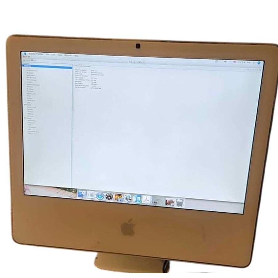 Apple iMac G5 20" A1145 All in One Computer White Late 2005