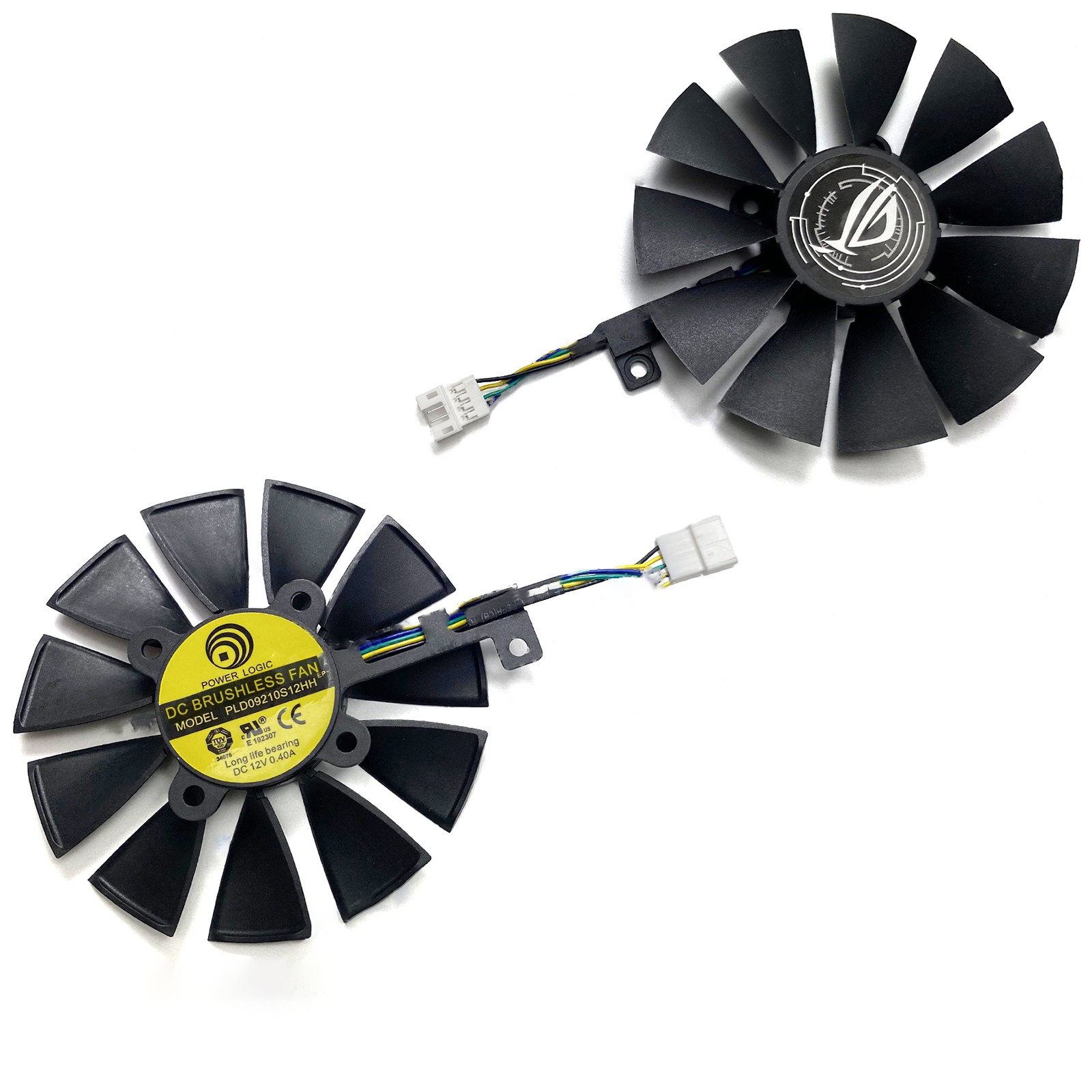 For ASUS ROG STRIX GTX1060 1070 1080TI Replacement Cooling Fan T129215SU Parts