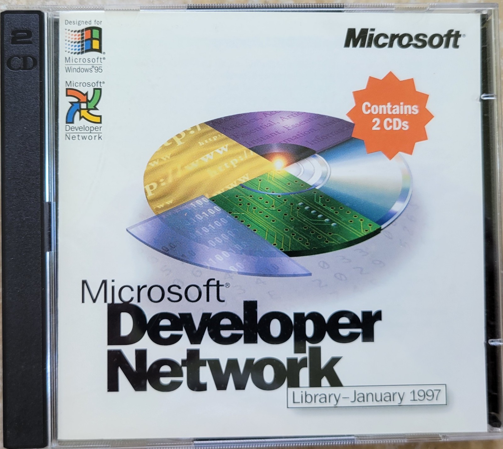 Vintage CD - Microsoft Developer Network, Software Library, 1997