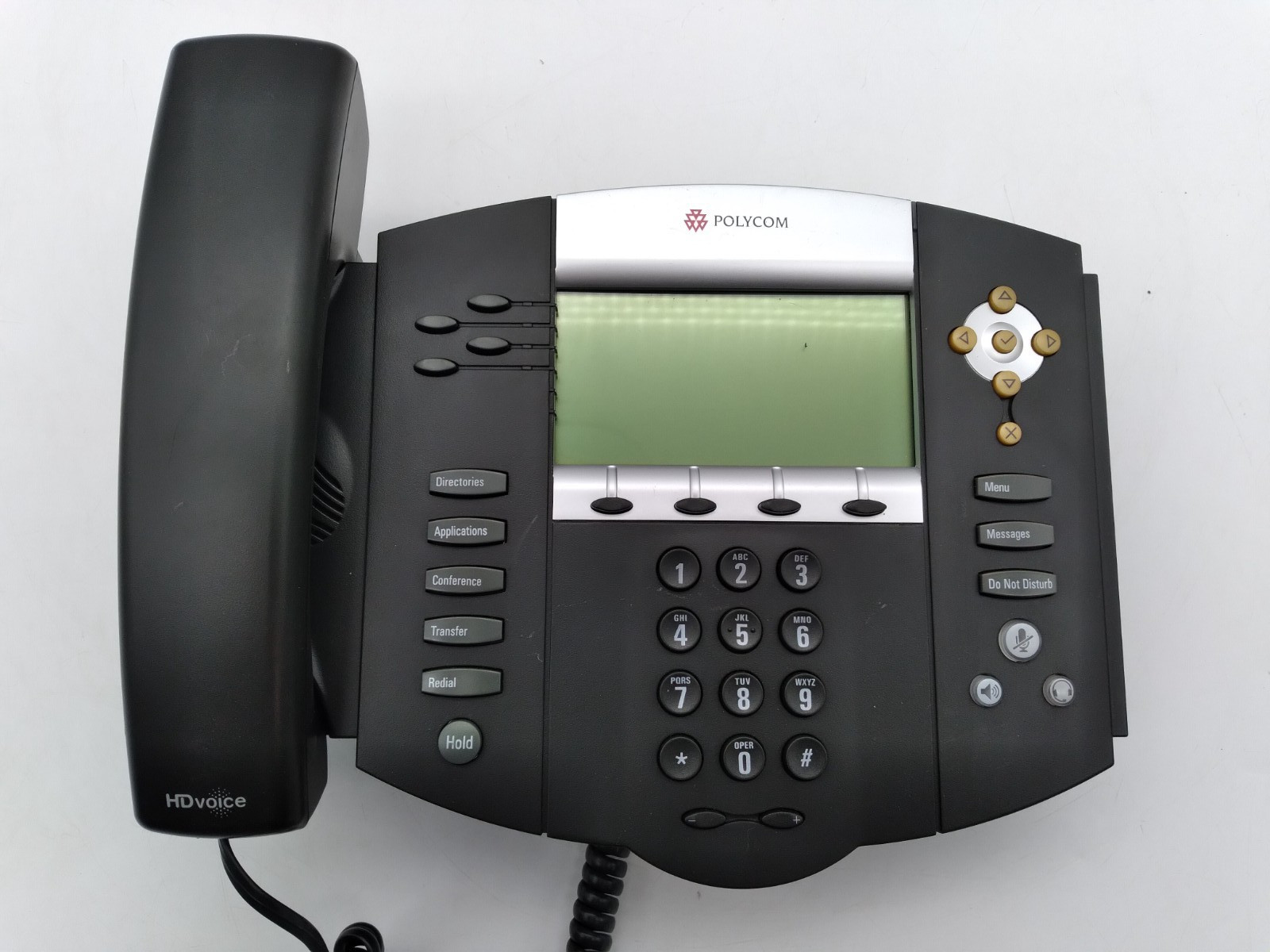 Polycom SoundPoint IP550 SIP Business Office Phone - 2200-12550-001