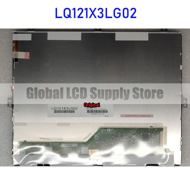 LQ121X3LG02 12.1 inch LCD Panel Original for Sharp