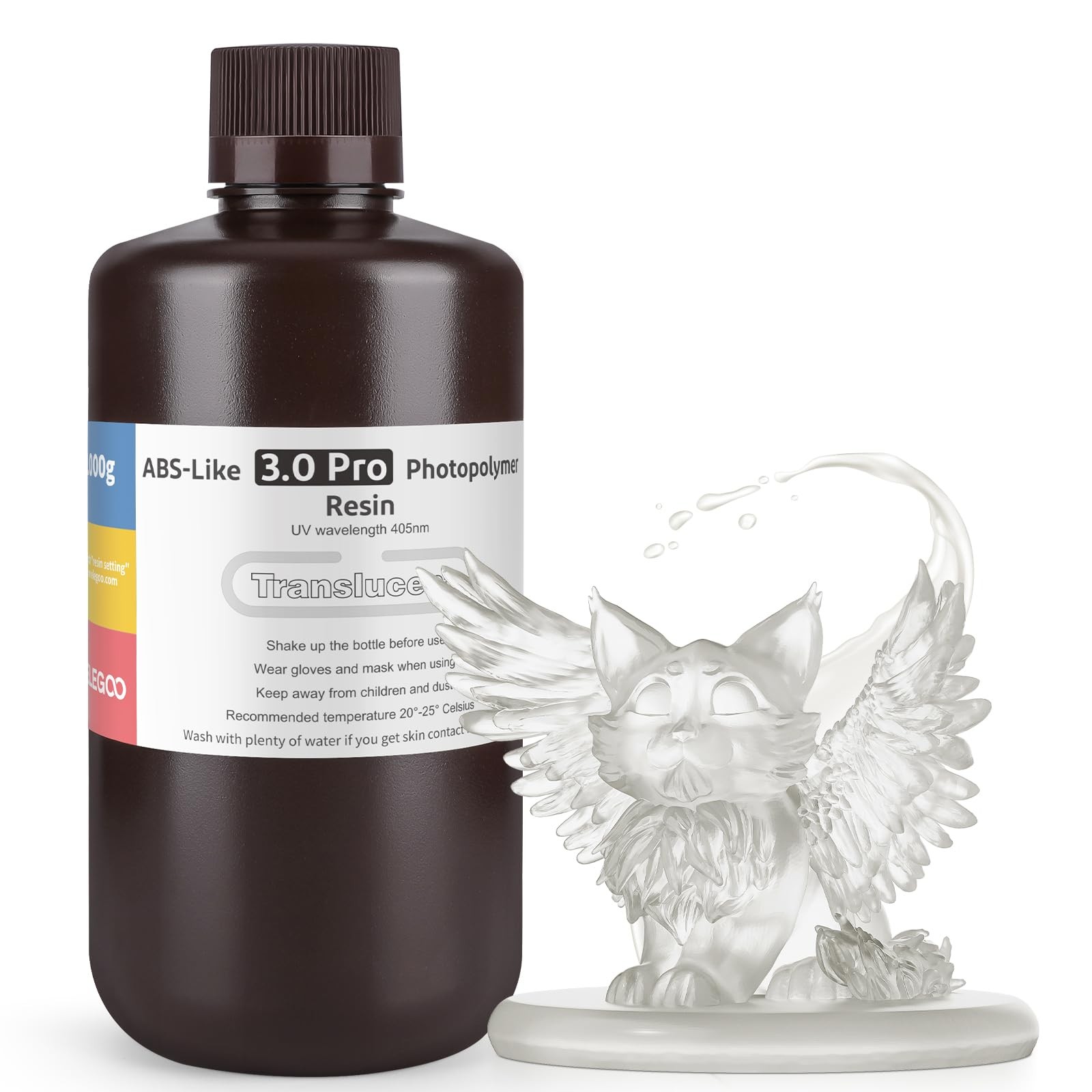 ELEGOO ABS-Like Resin 3.0 Pro Clear 1000G