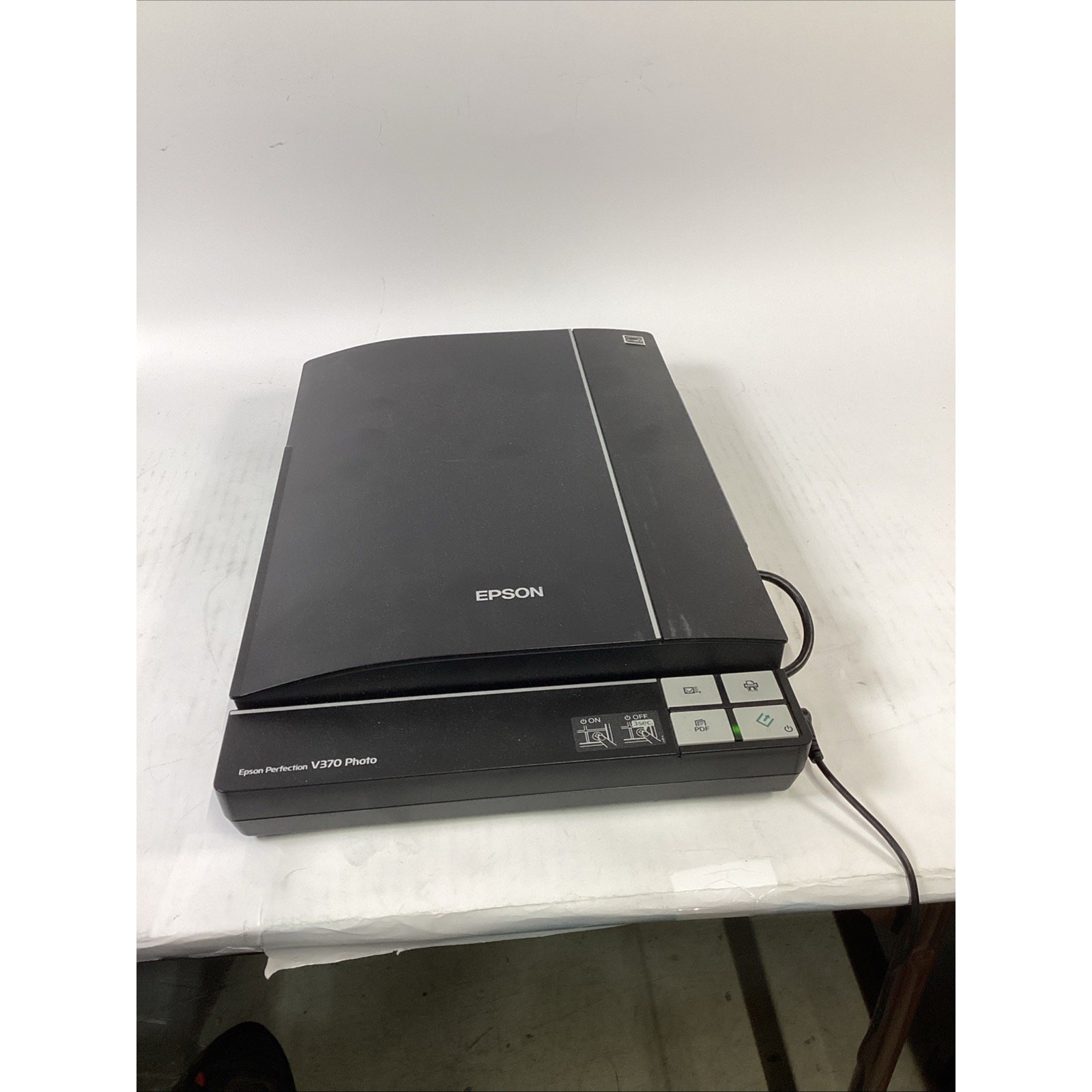 Epson Perfection V370 Photo, Slide & Film Scanner W/ Power Cord