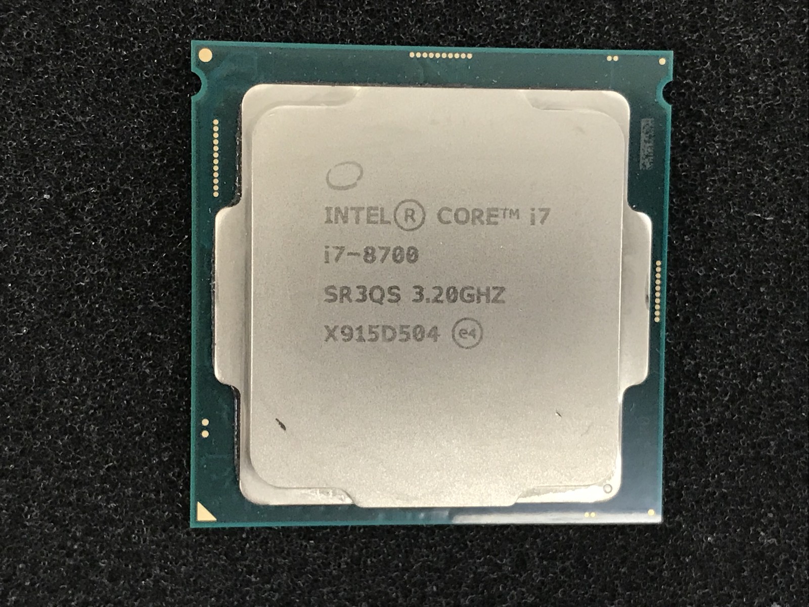 Intel Core i7-8700 3.20GHz 6-Core CPU Processor SR3QS LGA1151 - CCPU169A