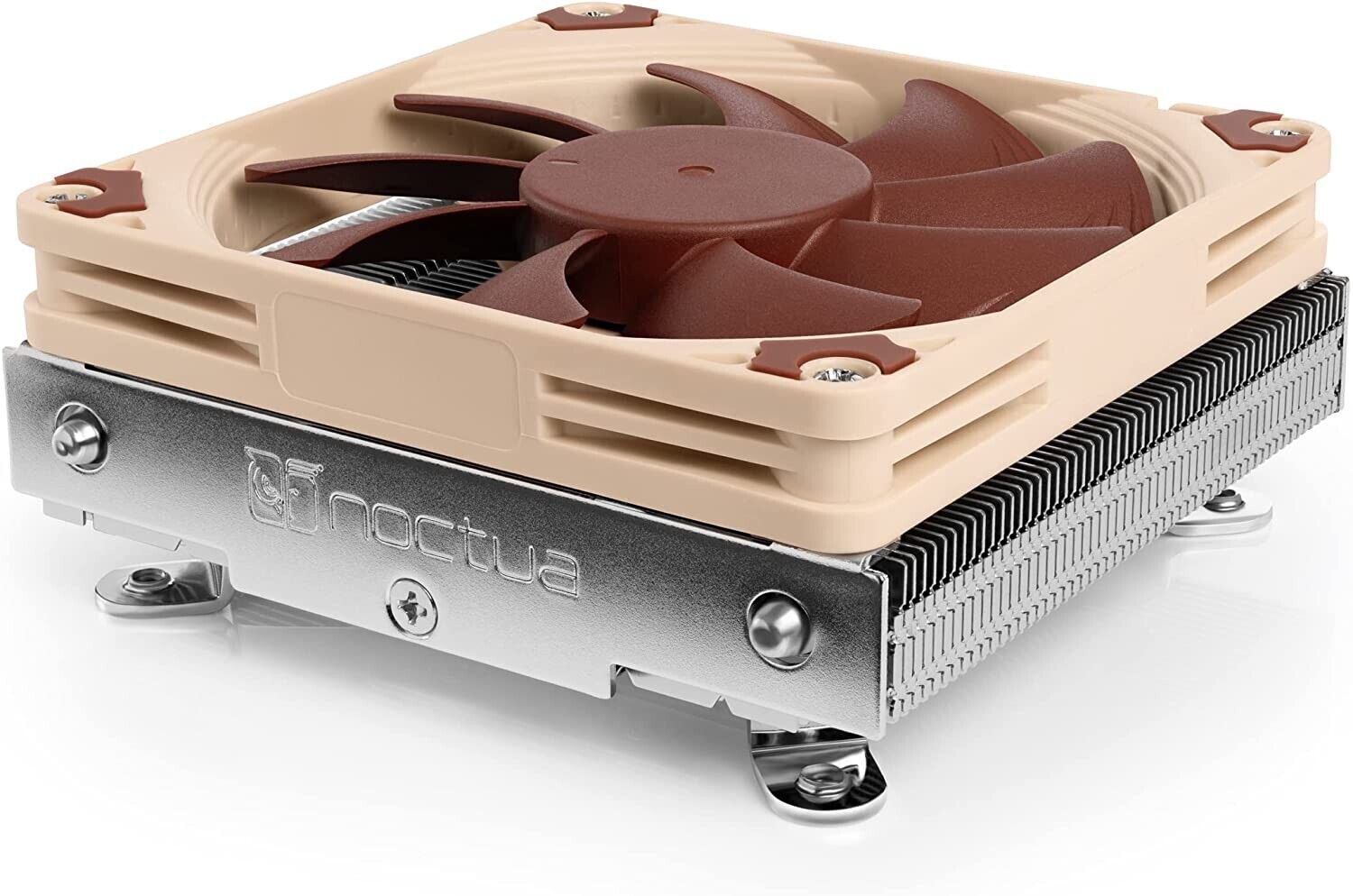 Noctua NH-L9i-17xx Low-Profile 37mm L-Type CPU Cooler for Intel LGA1700 - Brown