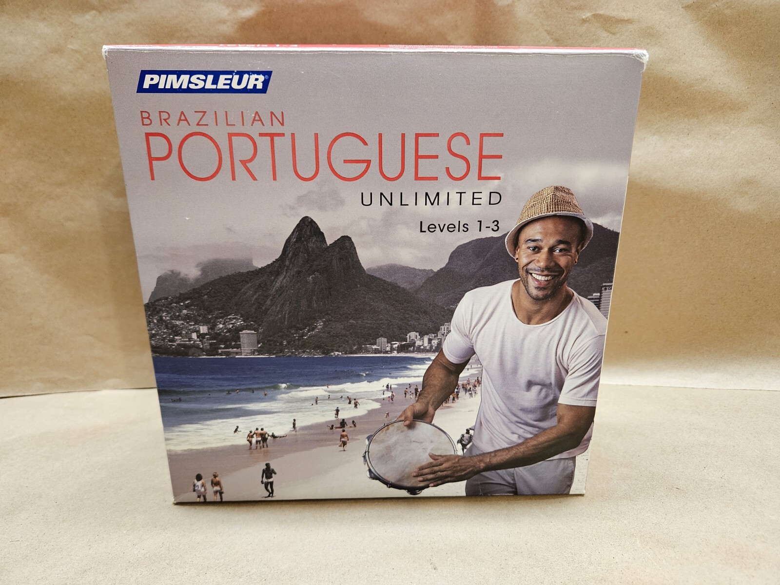 Pimsleur Brazilian Portuguese Unlimited Levels 1-3 PC Used