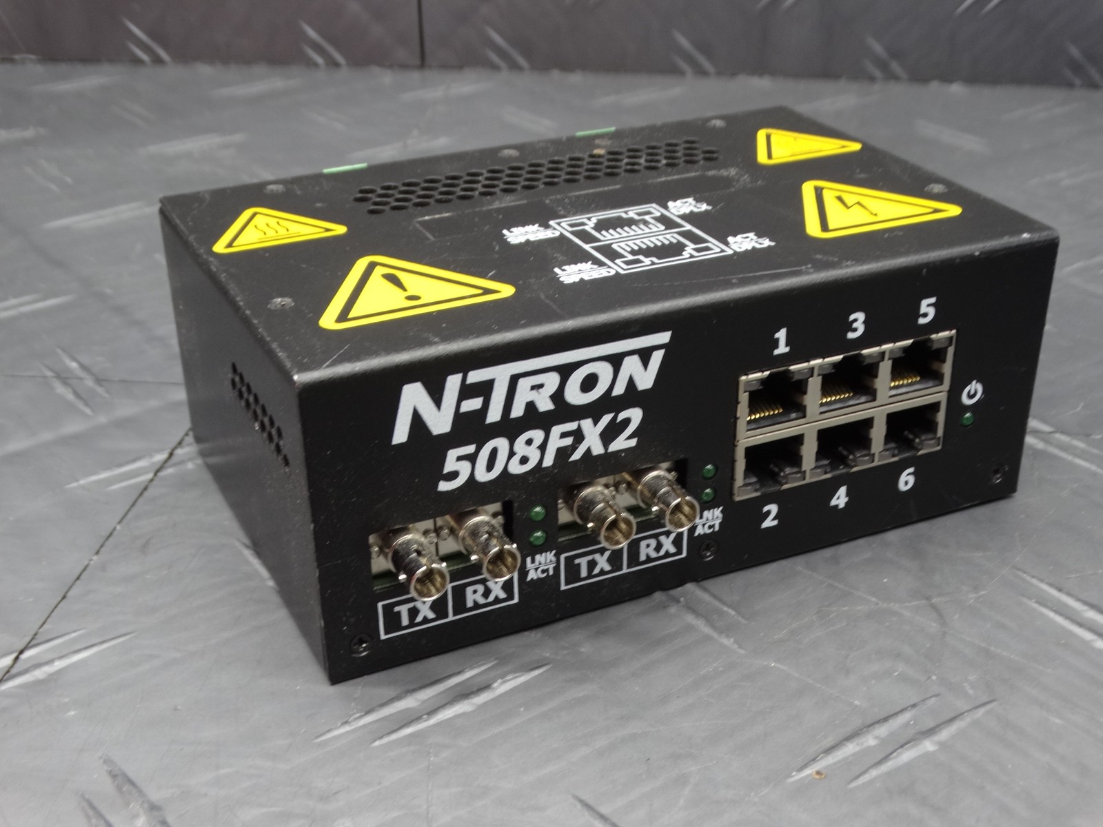 Red Lion N-Tron 508FX2-SC Multimode SC Style Ethernet Switch