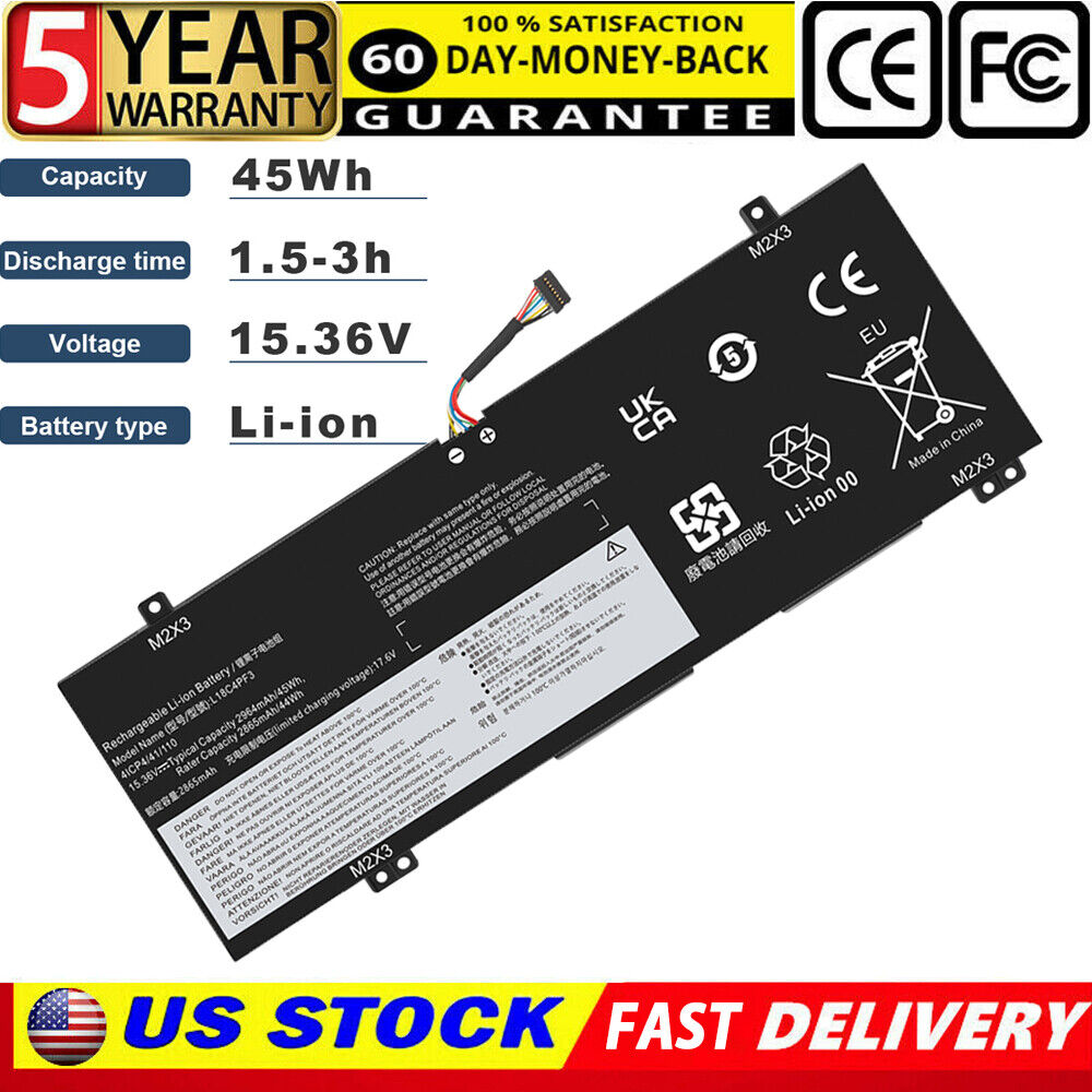 L18C4PF3 Battery for Lenovo IdeaPad Flex-14API Flex-14IML Flex-14IWL C340-14API