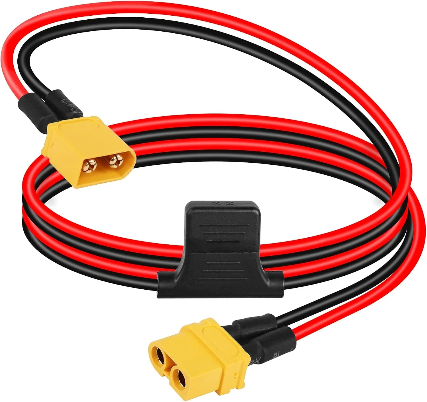 XT60 Extension Cable12AWG 30A XT60 Male to XT60 Female Power Cord for Ebike...