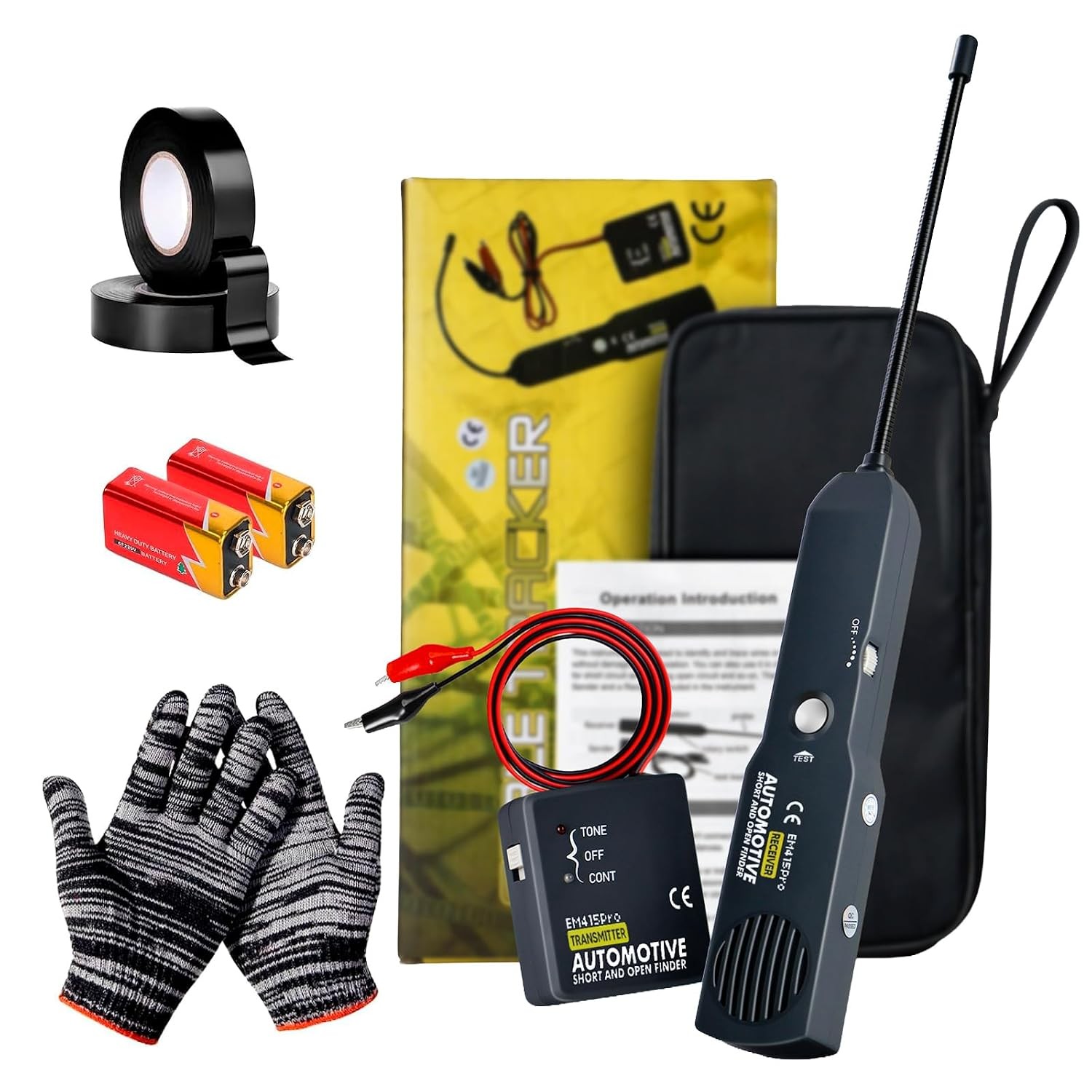 Automotive Circuit Tester, DC 6-42V Broken Wire Detector Tool | EM415pro Automot