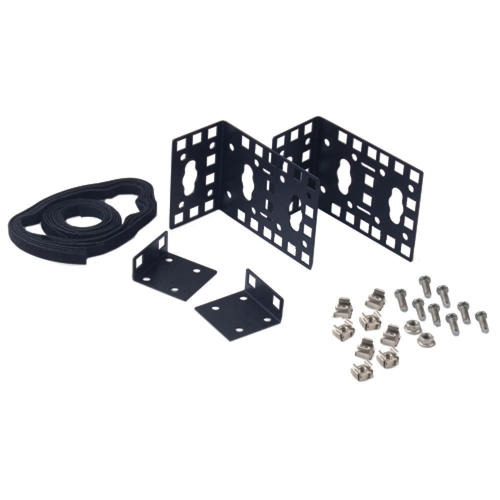 APC AR7711 NetShelter Zero U Accessory Mounting Bracket, Black Aluminum Rack
