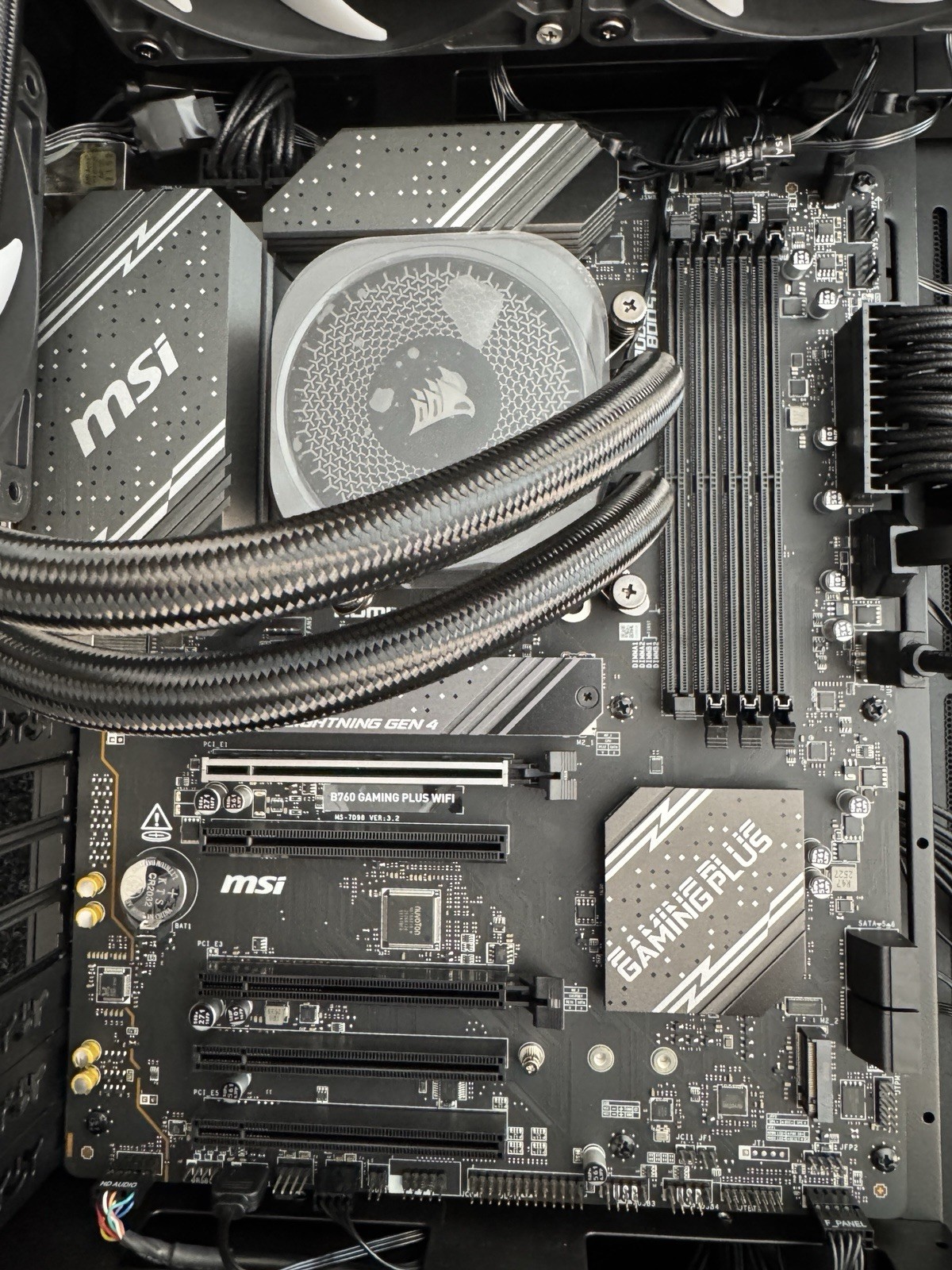 Intel Core i9-14900KF + MSI B760 Gaming Plus WiFi Combo | NEW CORSAIR PULL