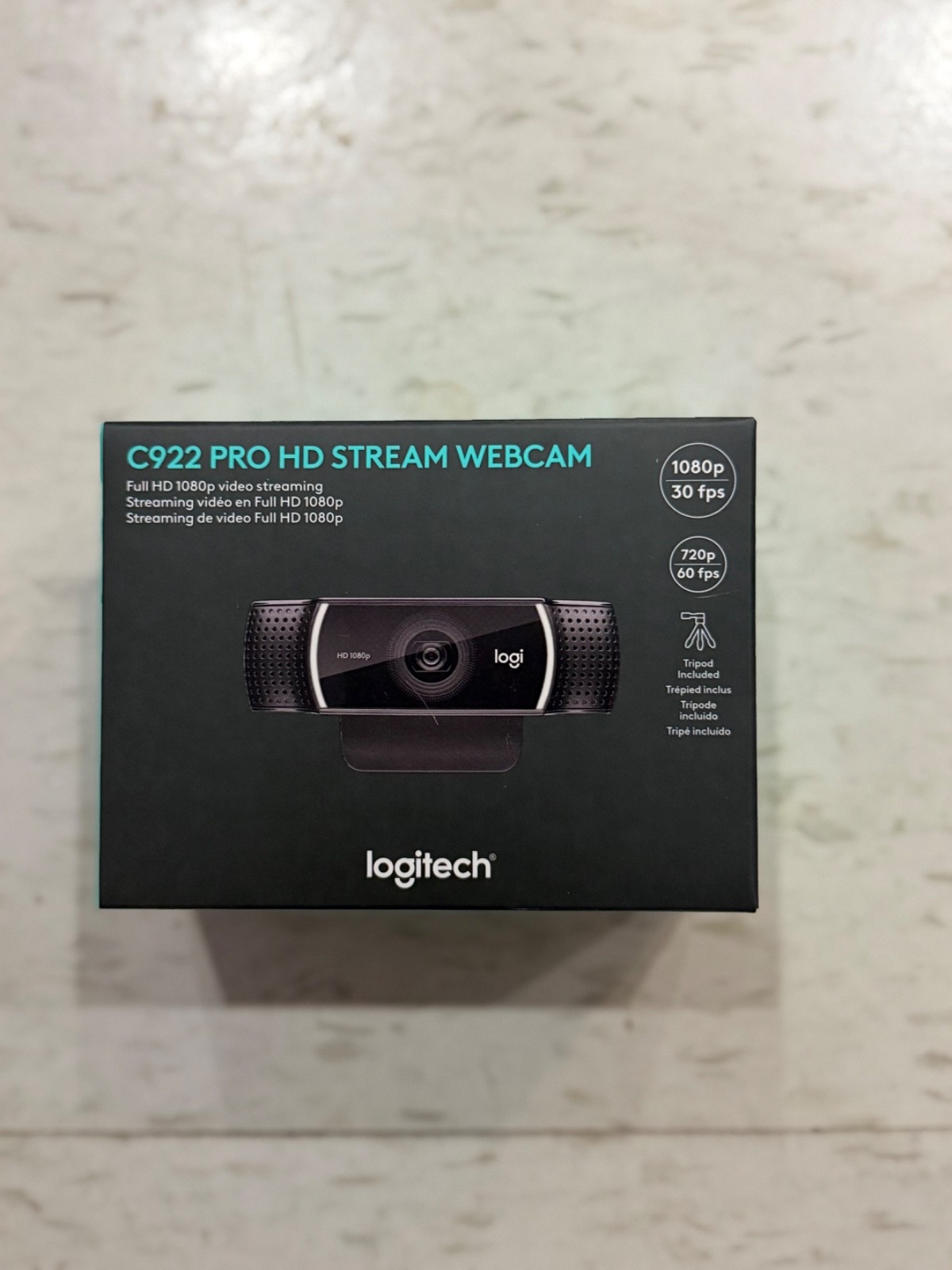 Logitech C922 Pro Stream Web Camera (960-001087)