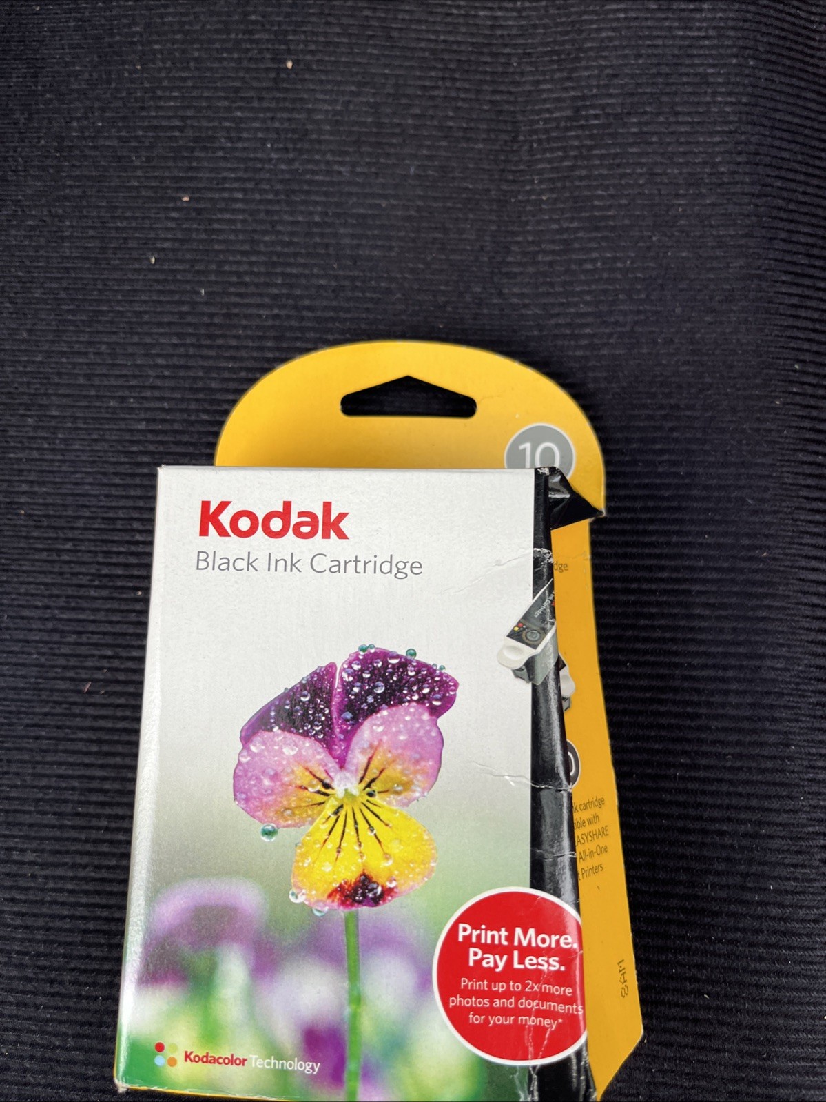 Kodak 10 Series Black Ink Cartridge Sealed, CAT 889 1467