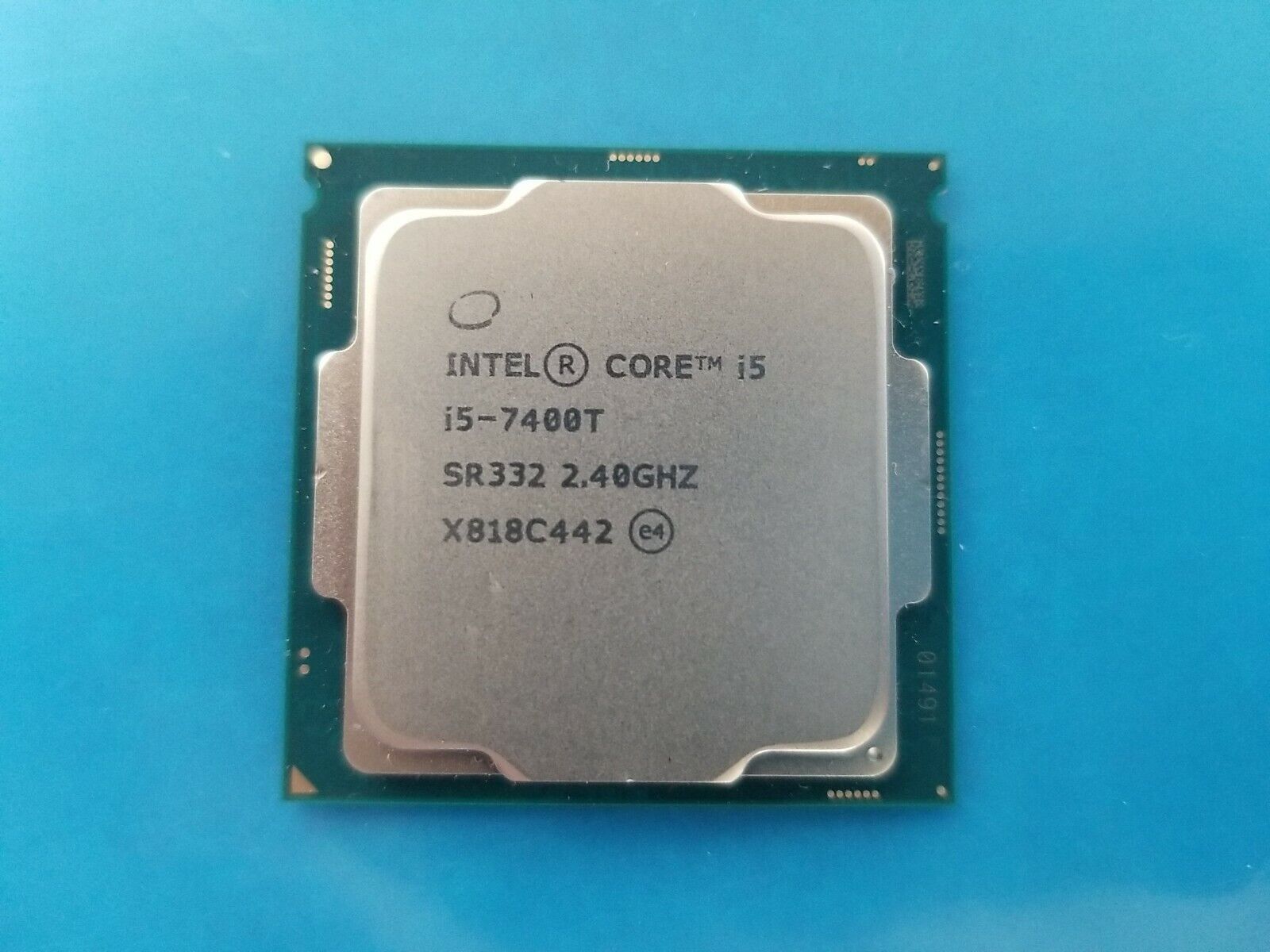 Intel Core I5-7400t SR332 2.40GHZ 7th Generation LGA1151 Desktop CPU Processor