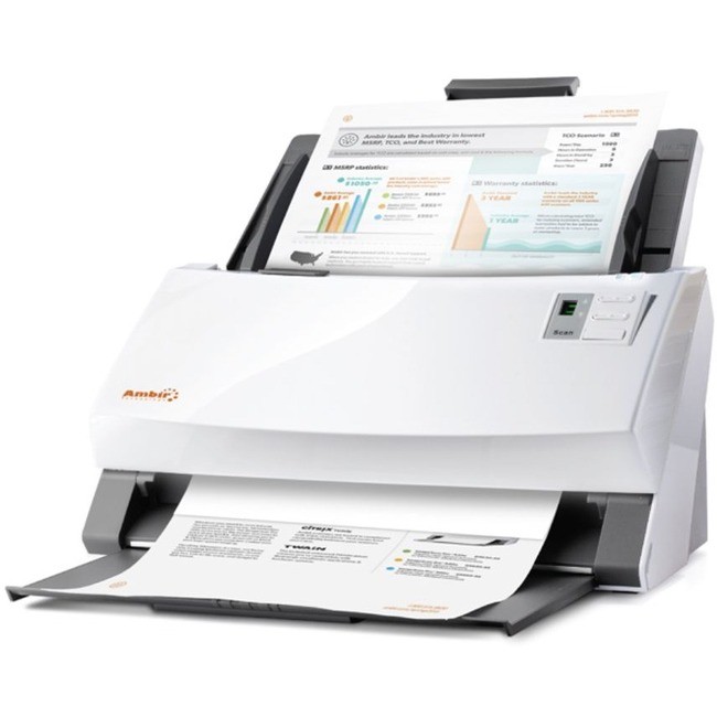 Ambir ImageScan Pro 340 Sheetfed Scanner - 600 dpi Optical (ds340-se) (ds340se)