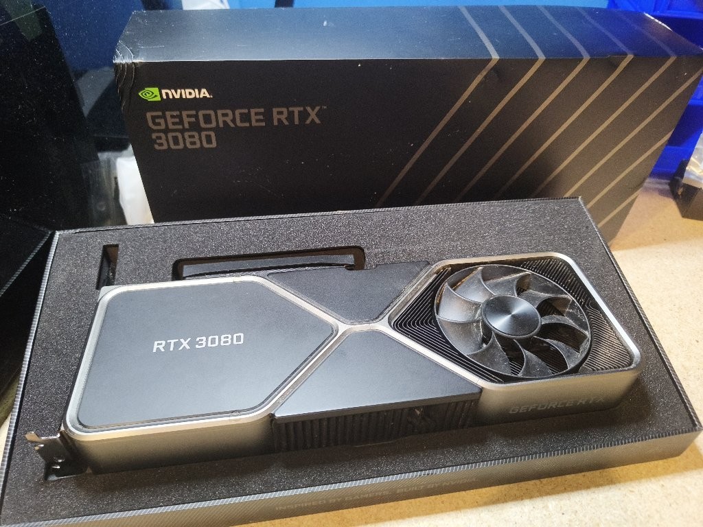 NVIDIA GeForce RTX 3080 Founders Edition 10GB GDDR6X Graphics Card