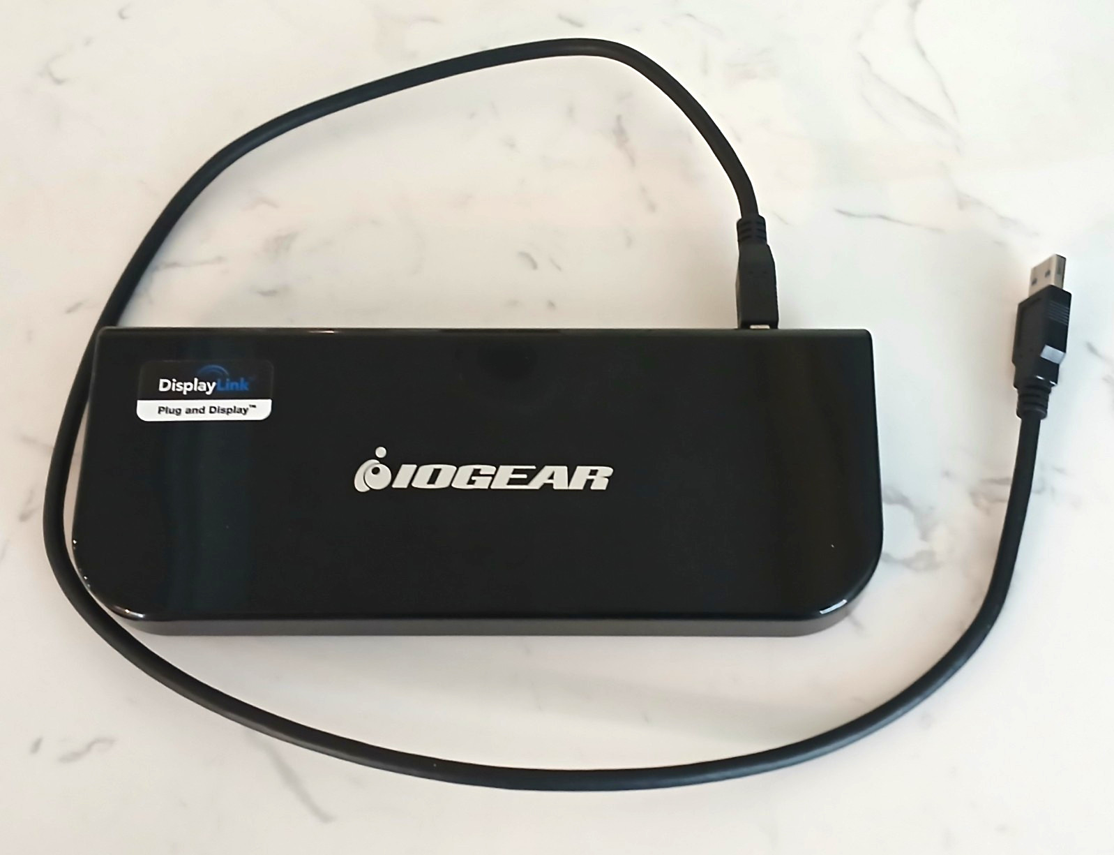 IOGEAR GUD300 USB 3.0 Docking Station Dual Video HDMI DVI Gigabit Ethernet