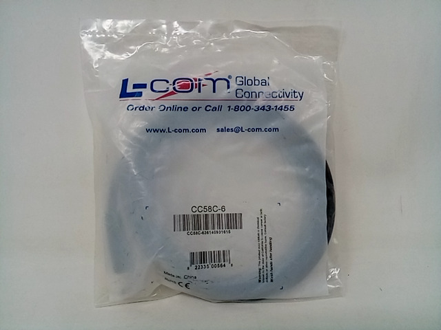 L-Com Global Connectivity CC58C-6 Cable
