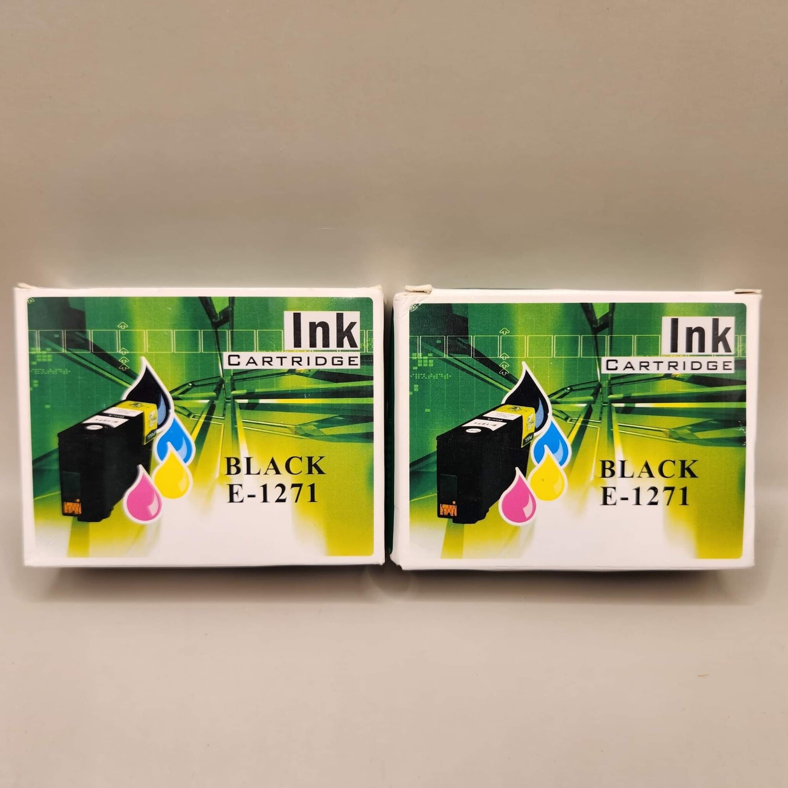 E-1271 Ink Cartridge - Black 2 Cartridges See Description 