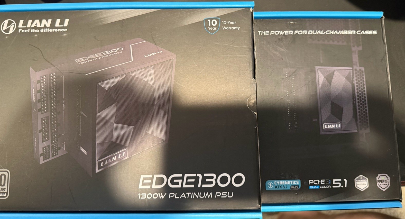 Lian Li Edge 1300 Watt 80 Plus Platinum ATX Fully Modular Power Supply - Black