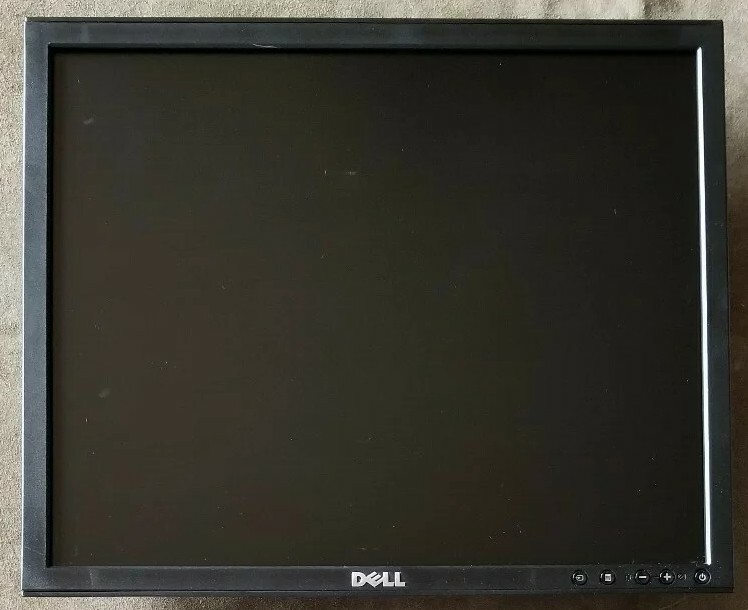Dell P190Sb 19" LCD Monitor USB Hub AS-IS *Works but has Quarter size dead pixel