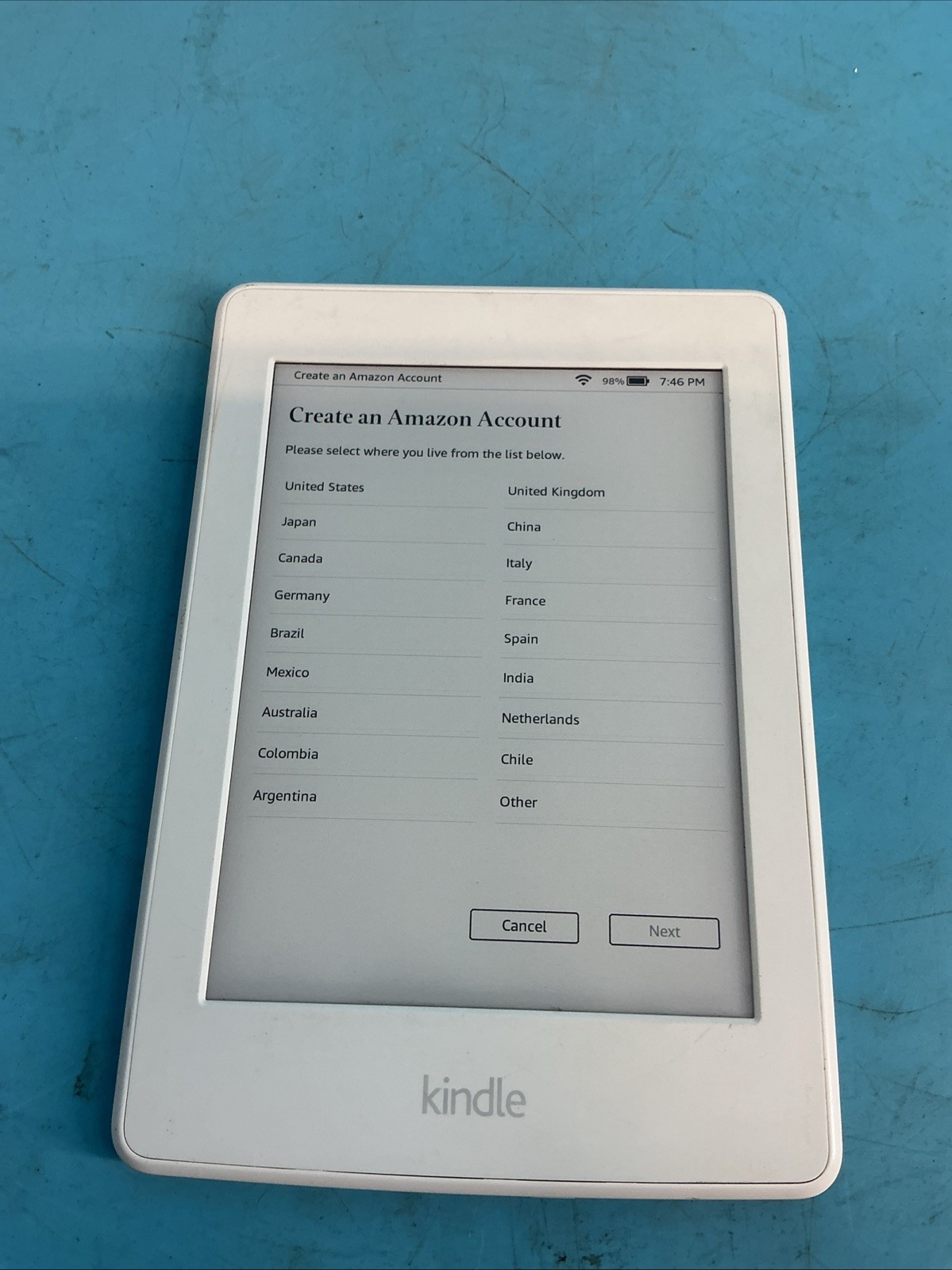 Kindle Model DP75SDI