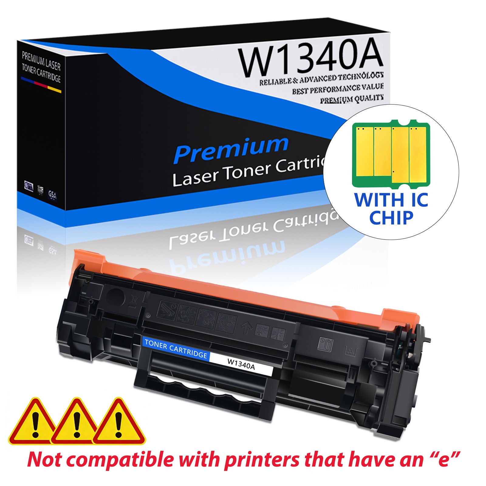 Greencycle Compatible Toner Cartridge with Chip for HP 134A W1340A M209dw M234