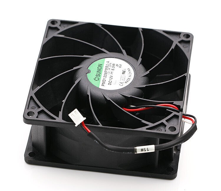 1PCS New Dual Ball Cooling Fan PMD1209PMB2-A (2) .R.GN 12V 8.5W 9238 9CM 2-pin