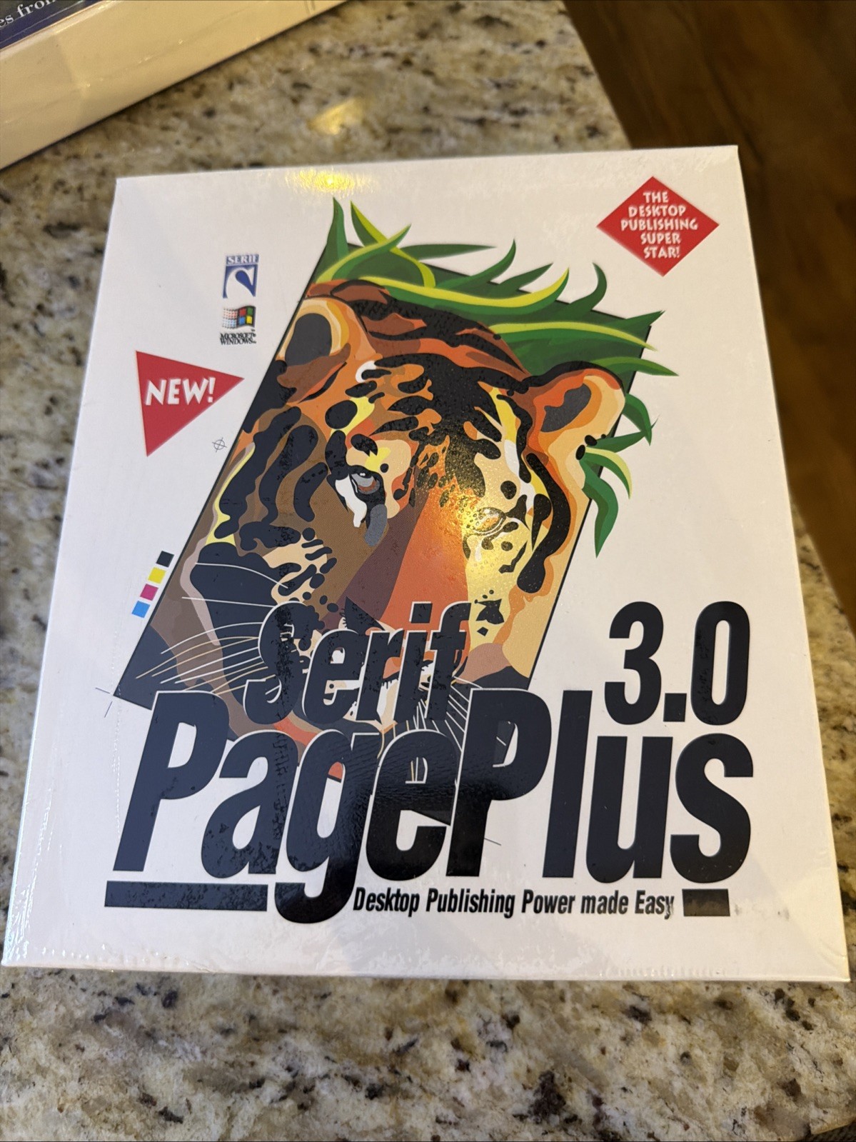 NEW SEALED SERIF 3.0 PAGE PLUS DESKTOP PUBLISHING SUPER STAR 1994