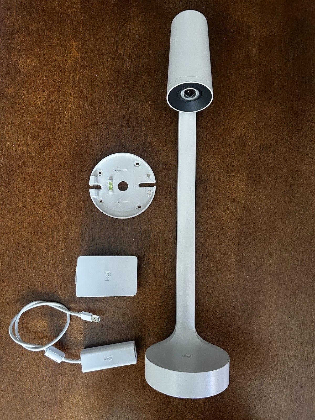 Logitech Scribe Whiteboard Camera for Video Conference VR0022 W/Dongle & Mount