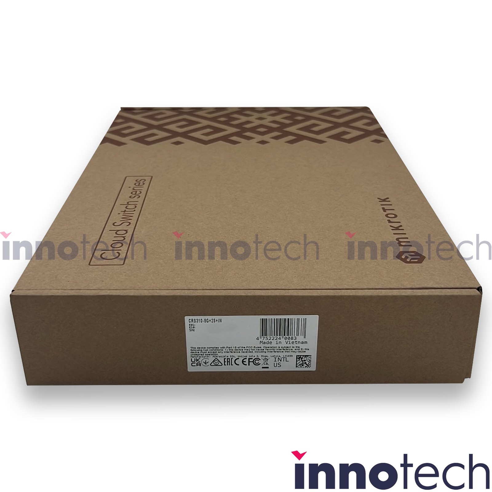 MikroTik CRS310-8G+2S+IN Cloud Router Switch New Sealed