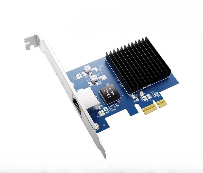 Pcie X1 10G/RJ45 electrical port PXE diskless boot Realtek RTL8127