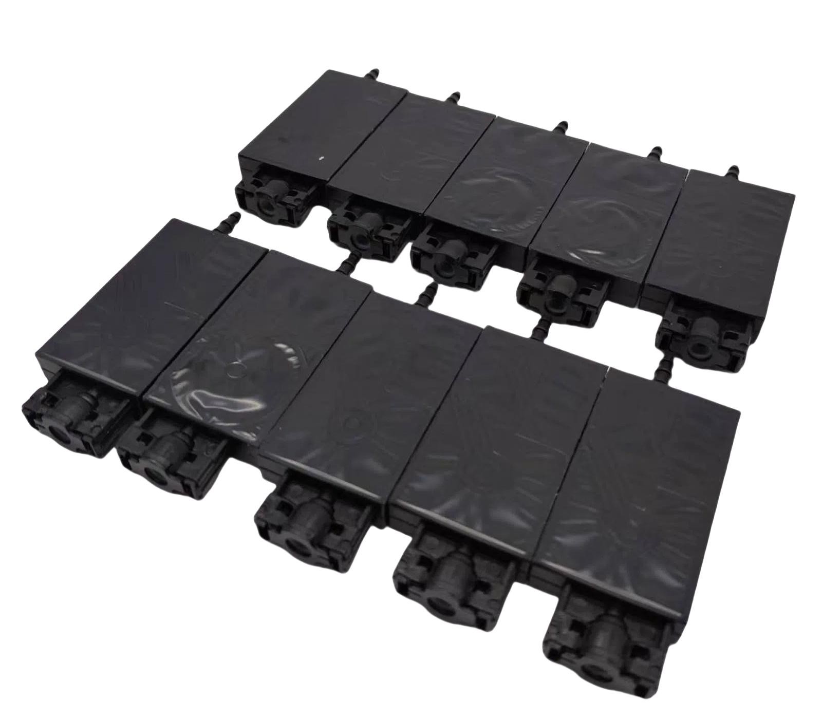 NEW 10pcs UV Black Direct Plug Ink Damper For Epson TX800 i3200 DX5 TX 800