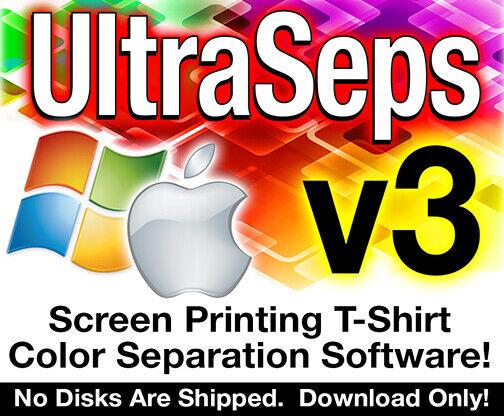UltraSeps v3 Screen Printing Color Separation Software - It Does Everything