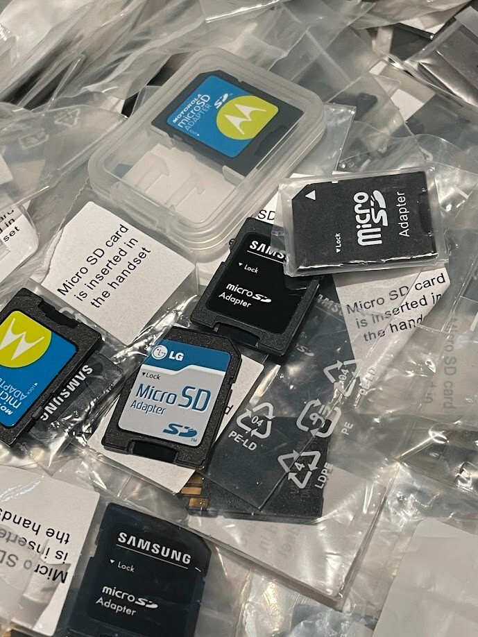10x Micro SD Adapter TransFlash TF To SD SDHC Memory Card Adapter Converter