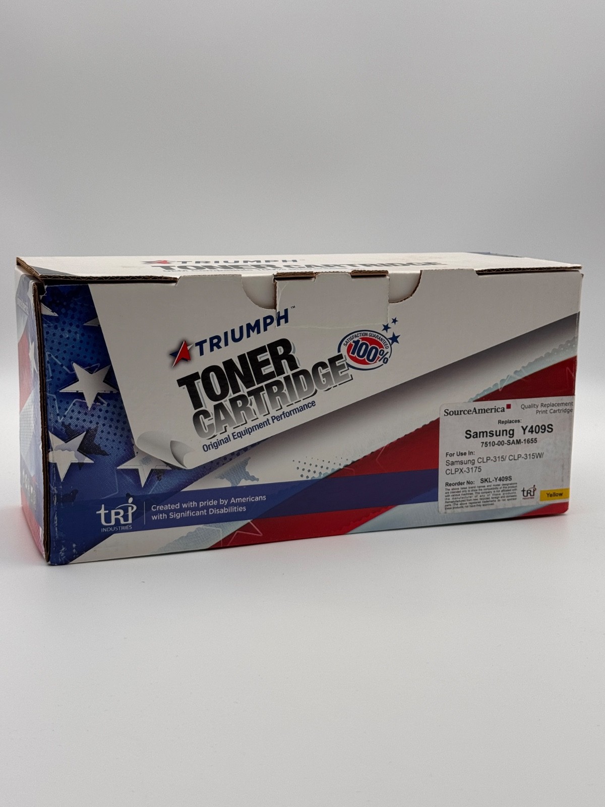 Samsung Y409S Yellow Toner Cartridge | CLP315 CLP315W CLPX3175 |