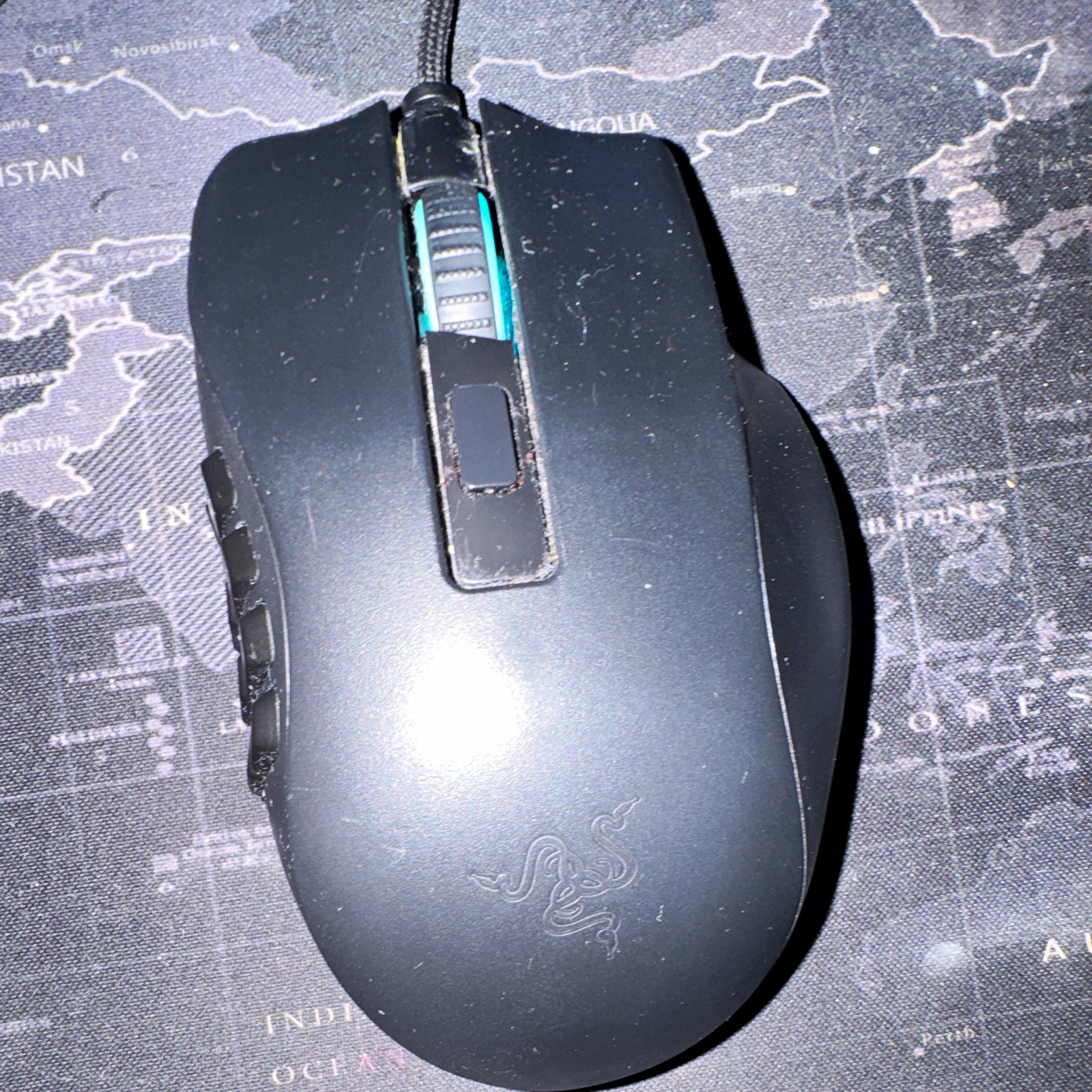 Razer Naga X Wired USB Optical Gaming Mouse 18000 DPI 12-Button Black