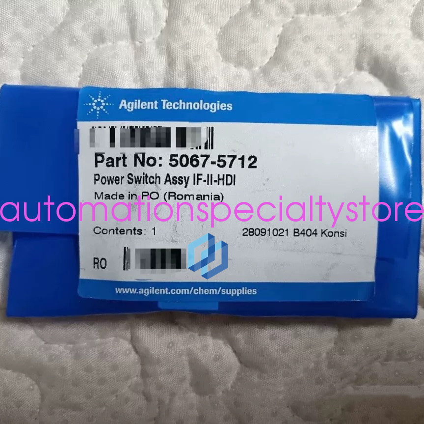 Agilent 5067-5712 Liquid Phase Switch Brand NEW  shipping Via DHL/Fedex