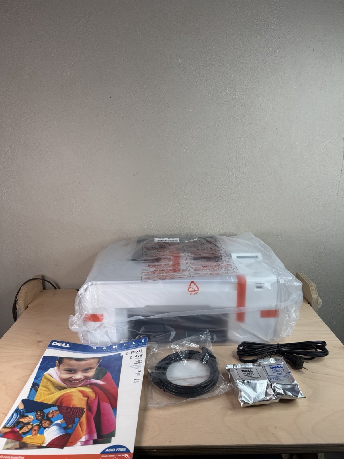 BRAND NEW DELL Photo All-In-One Inkjet Printer 924 Copy Scan Fax Print Color CIB