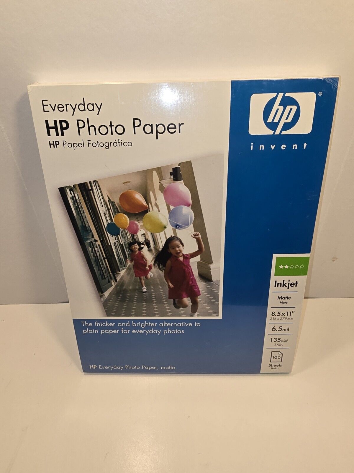 HP Everyday Photo Paper Matte 8.5\